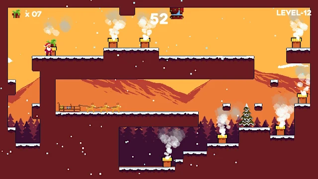 Santa's Chimney Quest screenshot 2