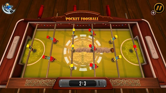 Pocket Foosball screenshot 1