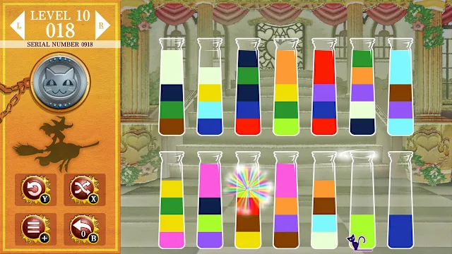 Witch's Potion: Water Sort Puzzle screenshot 2