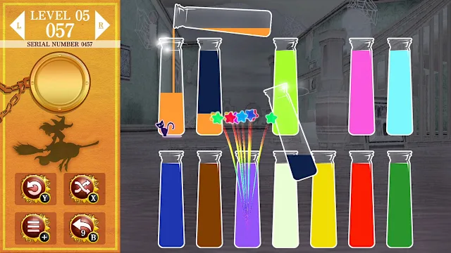 Witch's Potion: Water Sort Puzzle screenshot 1