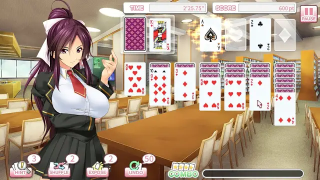 Pretty Girls Klondike Solitaire PLUS screenshot 4