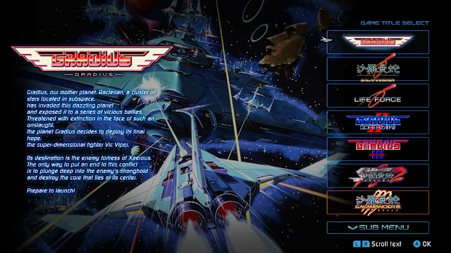 GRADIUS ORIGINS screenshot 1
