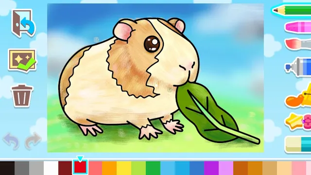 Coloring book series Zoo screenshot 2