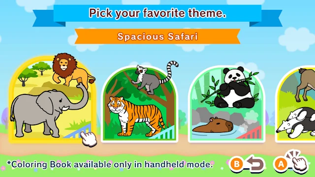 Coloring book series Zoo screenshot 1