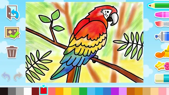 Coloring book series Zoo screenshot 0