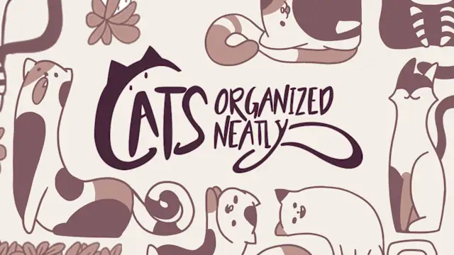 Cats Organized Neatly