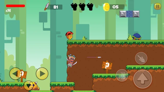 Super Prehistoric World Adventure screenshot 0