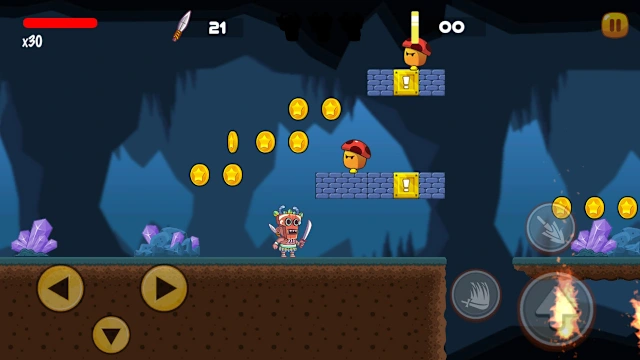 Super Prehistoric World Adventure screenshot 2