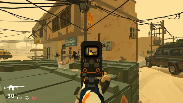 Military Combat Shooter Desert War screenshot 3
