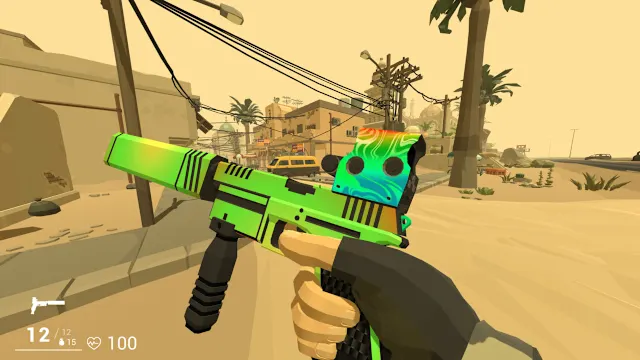 Military Combat Shooter Desert War screenshot 5