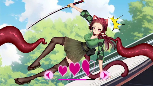 Hentai Parody: Tentacle Slayer screenshot 1