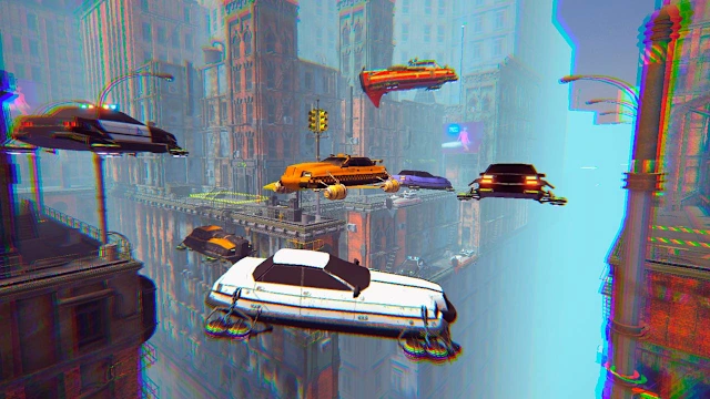 Cyber Taxi Simulator screenshot 2