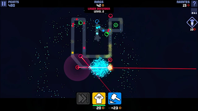 Colony Defense - The Ultimate Minimalist Tower Base Defense Game screenshot 4