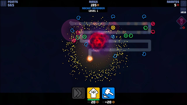 Colony Defense - The Ultimate Minimalist Tower Base Defense Game screenshot 1