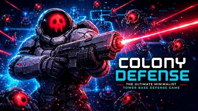 Colony Defense - The Ultimate Minimalist Tower Base Defense Game