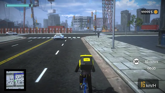 Bike Courier: Bistro Express Delivery screenshot 1