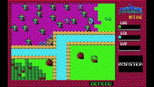 EGGCONSOLE HYDLIDE PC-8801 screenshot 4