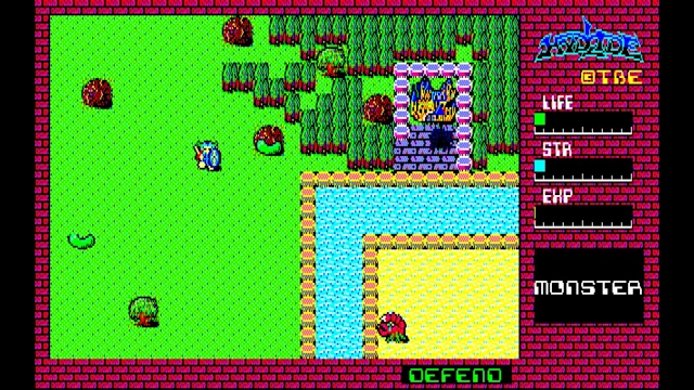 EGGCONSOLE HYDLIDE PC-8801 screenshot 2