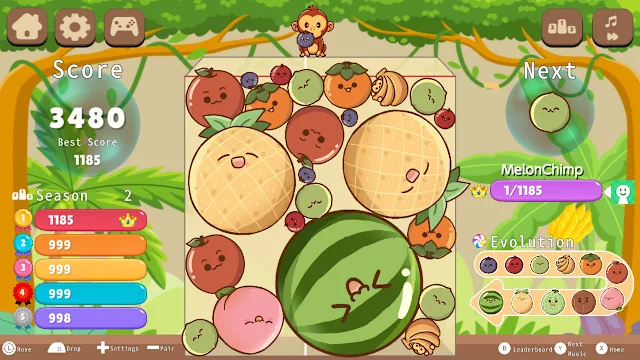 Big Watermelon Match screenshot 1