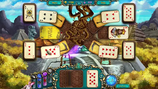 Dreamland Solitaire: Dragon's Fury screenshot 5