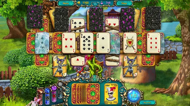 Dreamland Solitaire: Dragon's Fury screenshot 6