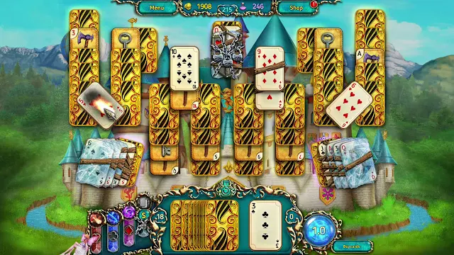 Dreamland Solitaire: Dark Prophecy screenshot 1