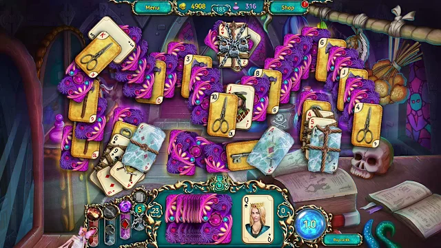 Dreamland Solitaire: Dark Prophecy screenshot 3