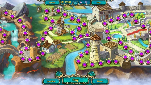 Dreamland Solitaire screenshot 1