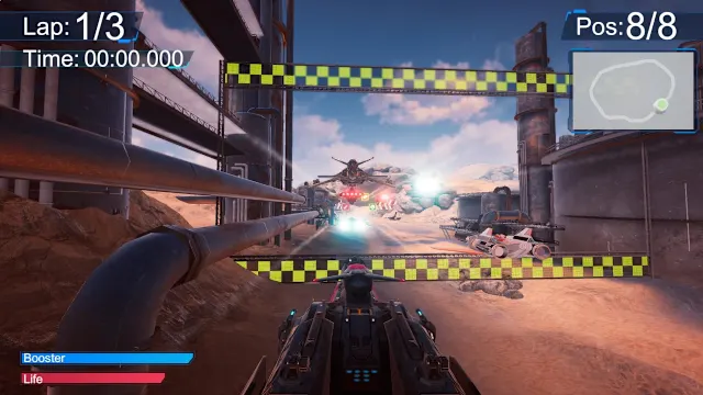 SciFi Racer Simulator screenshot 3