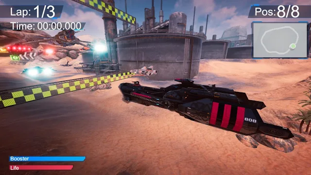 SciFi Racer Simulator screenshot 4
