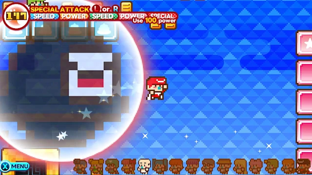 Pixel Game Maker Series LUNLUN SUPERHEROBABYS DX screenshot 2