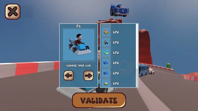 Super Kart Mini Car Race screenshot 1