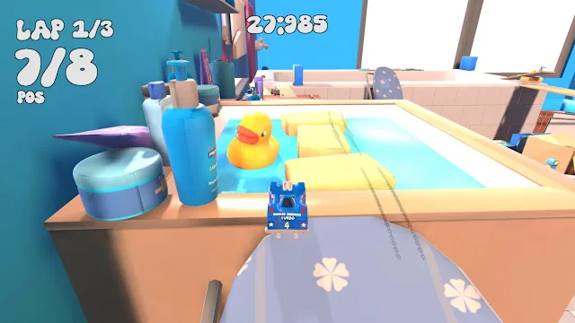 Super Kart Mini Car Race screenshot 4