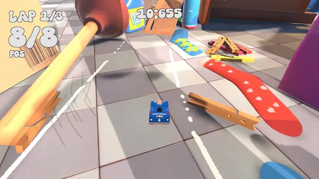 Super Kart Mini Car Race screenshot 3