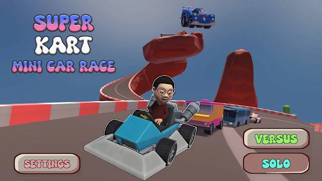 Super Kart Mini Car Race screenshot 0