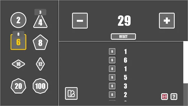 Easy Dice for RPG/Tabletop screenshot 0