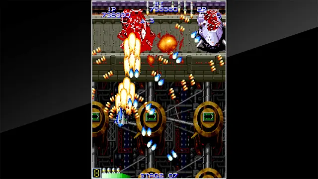 Arcade Archives FINAL STAR FORCE screenshot 5