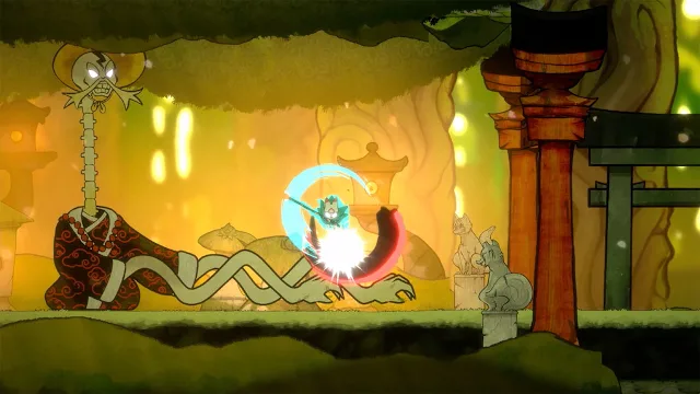 Bō: Path of the Teal Lotus screenshot 3