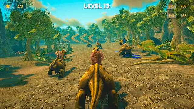 Dino Race – Dinosaur Ride Ranch screenshot 1