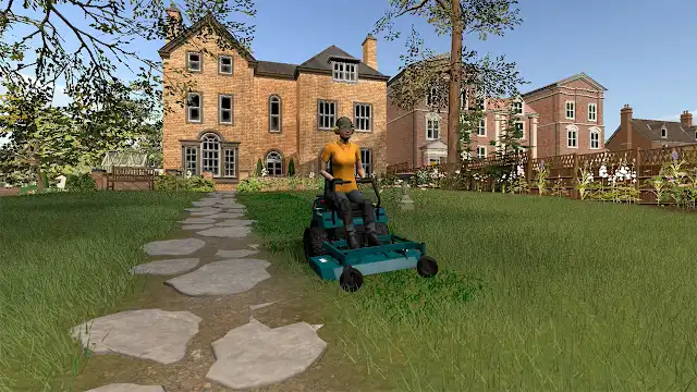 Lawn Mowing Simulator - Landmark Edition screenshot 1