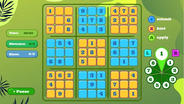 SUDOKU - GAME FOR KIDS screenshot 2