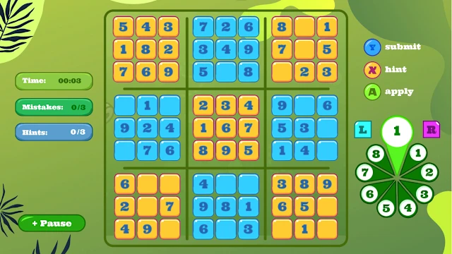 SUDOKU - GAME FOR KIDS screenshot 0