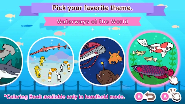 Coloring book series Aquarium screenshot 2