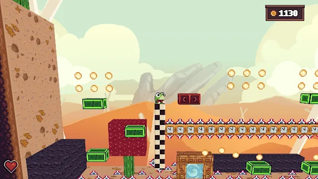Froggy Bouncing Adventures screenshot 1