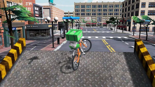 Extreme City Delivery: Bike Ride Simulator screenshot 0