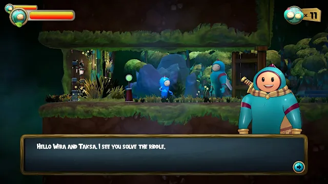 Wira & Taksa: Against the Master of Gravity screenshot 1