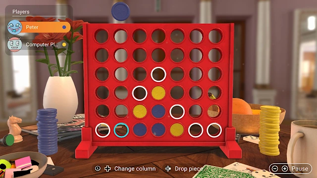 4 in a row screenshot 1