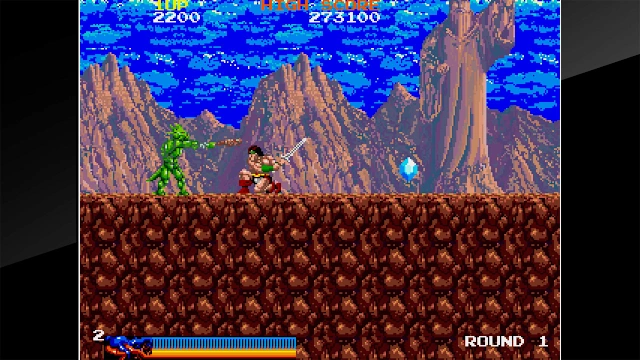 Arcade Archives RASTAN SAGA screenshot 1