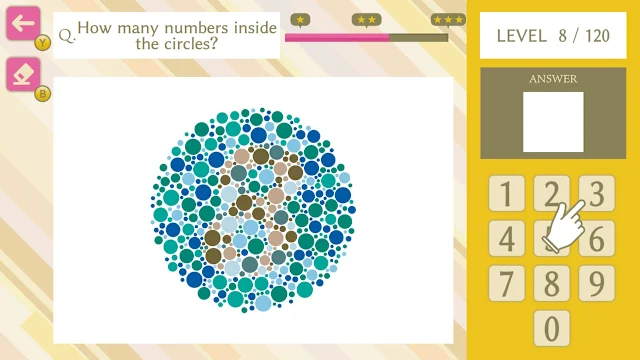 Simple Number-Based Color Sense IQ Test screenshot 2