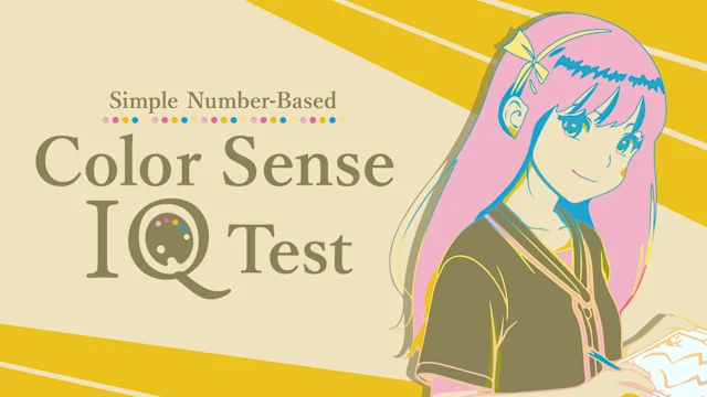 Simple Number-Based Color Sense IQ Test